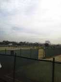 薄曇りだけど寒くもなく、テニスのしやすい天候でした。